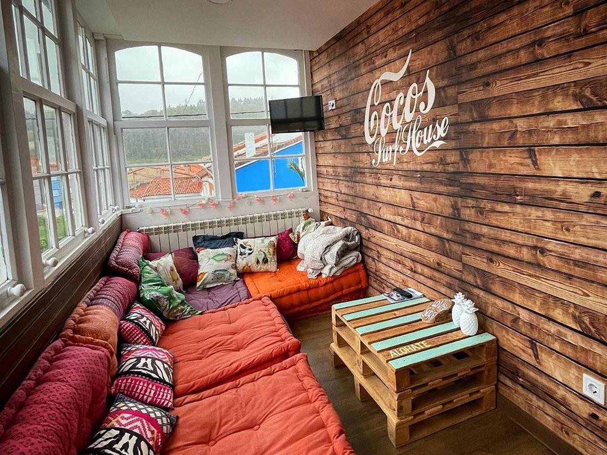 Cocos Surfhouse Vandrarhem La Arena Exteriör bild