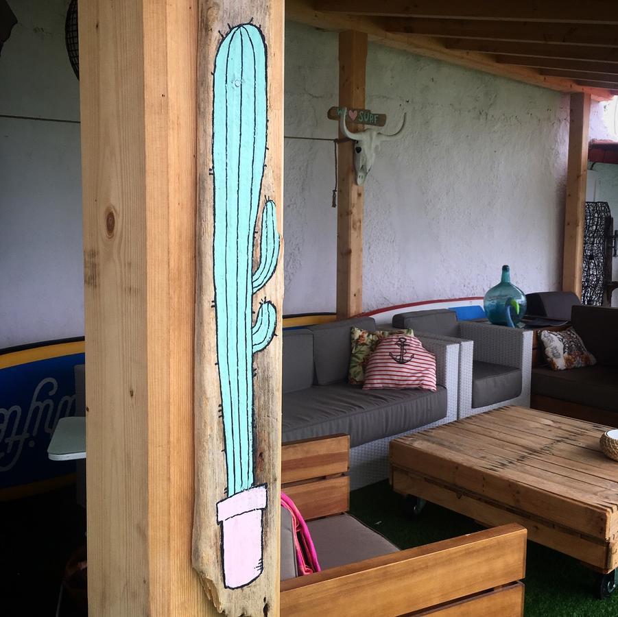 Cocos Surfhouse Vandrarhem La Arena Exteriör bild