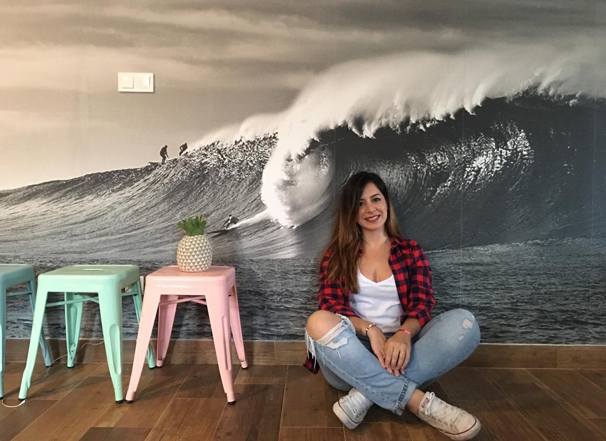 Cocos Surfhouse Vandrarhem La Arena Exteriör bild